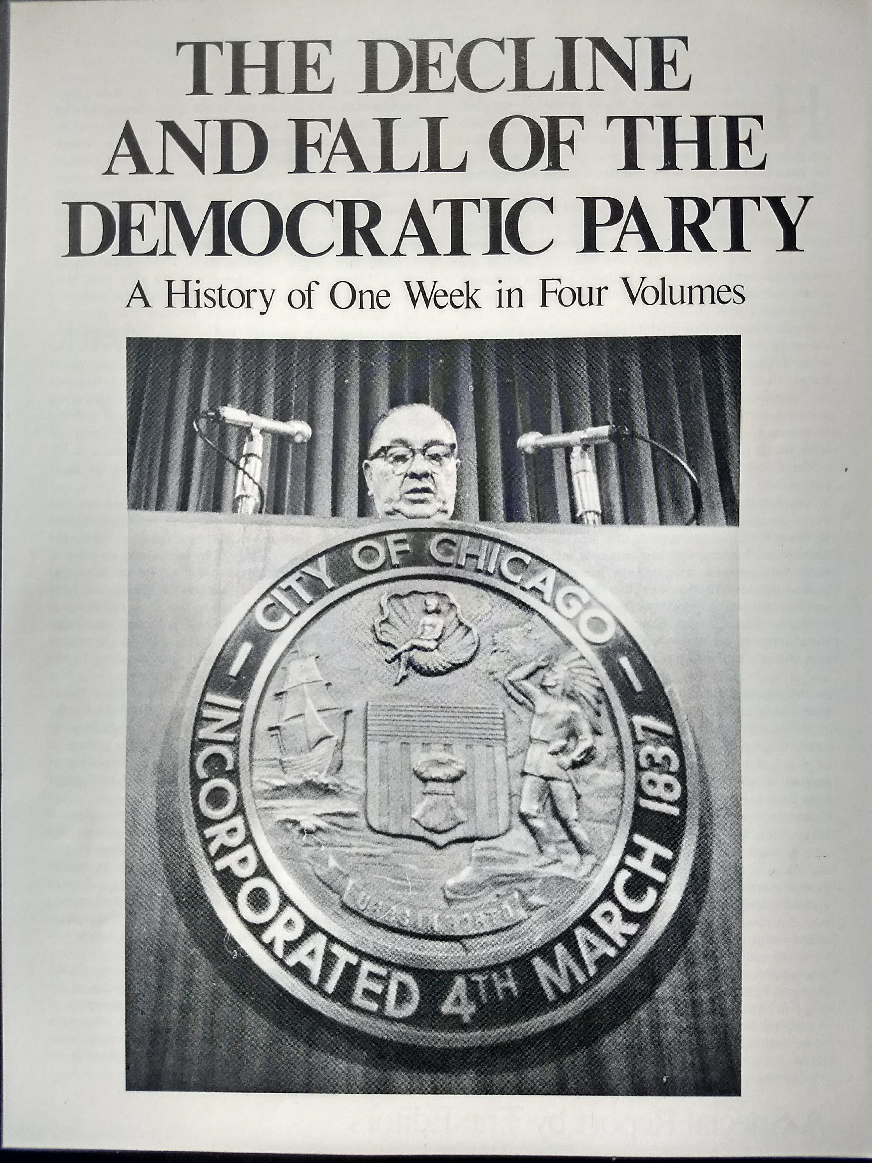 The Decline And Fall Of The Democratic Party A History Of - 