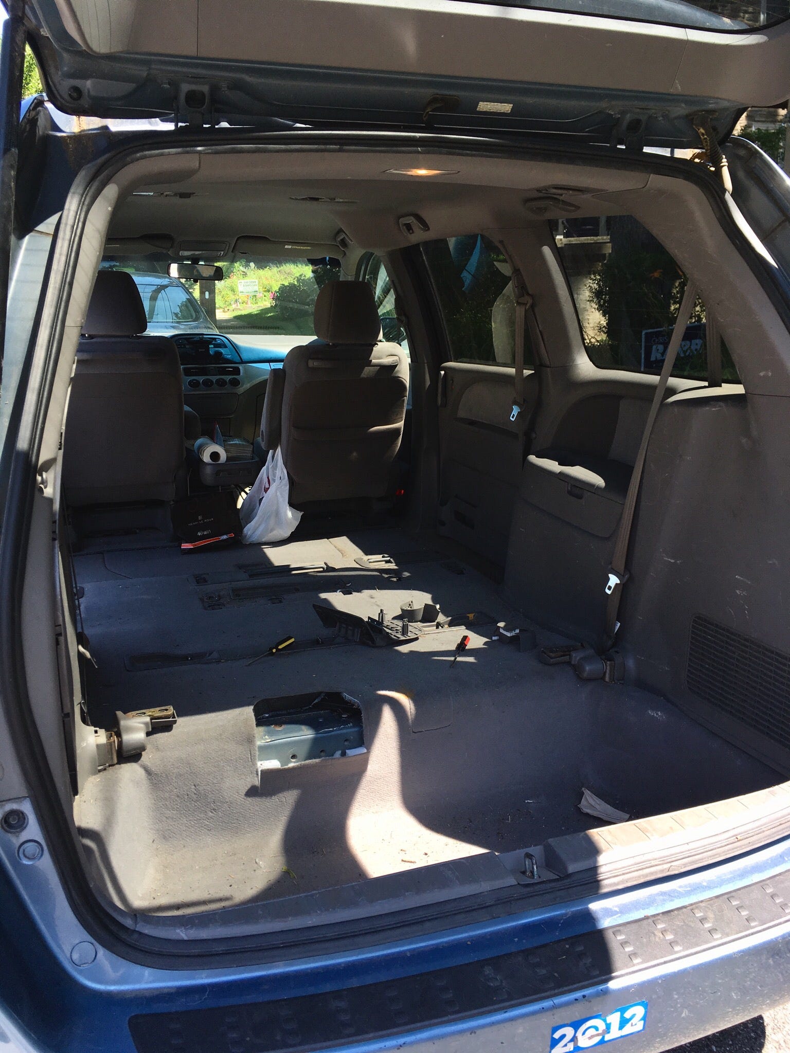 honda odyssey touring van