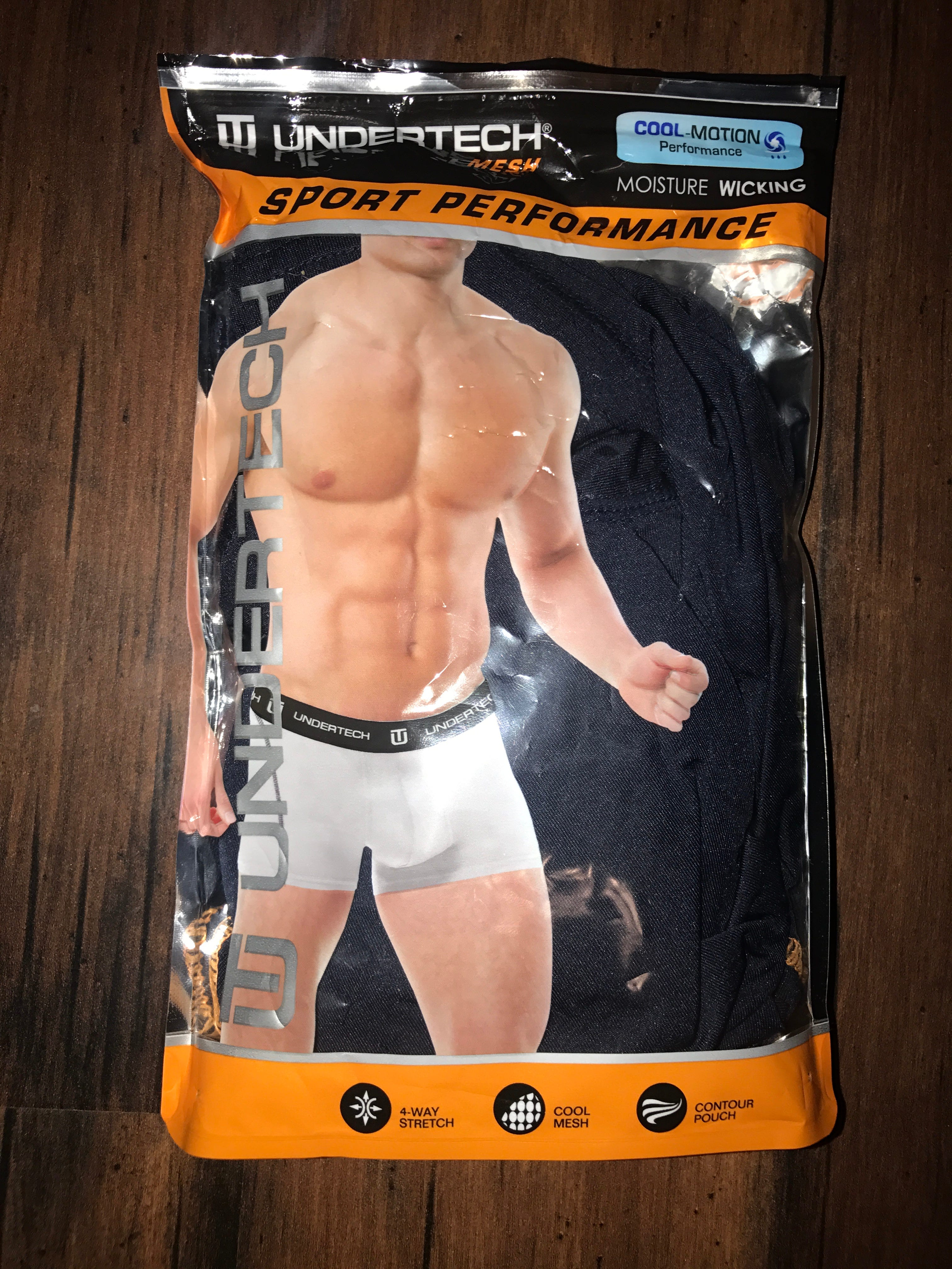 undertech men's sport boxer brief