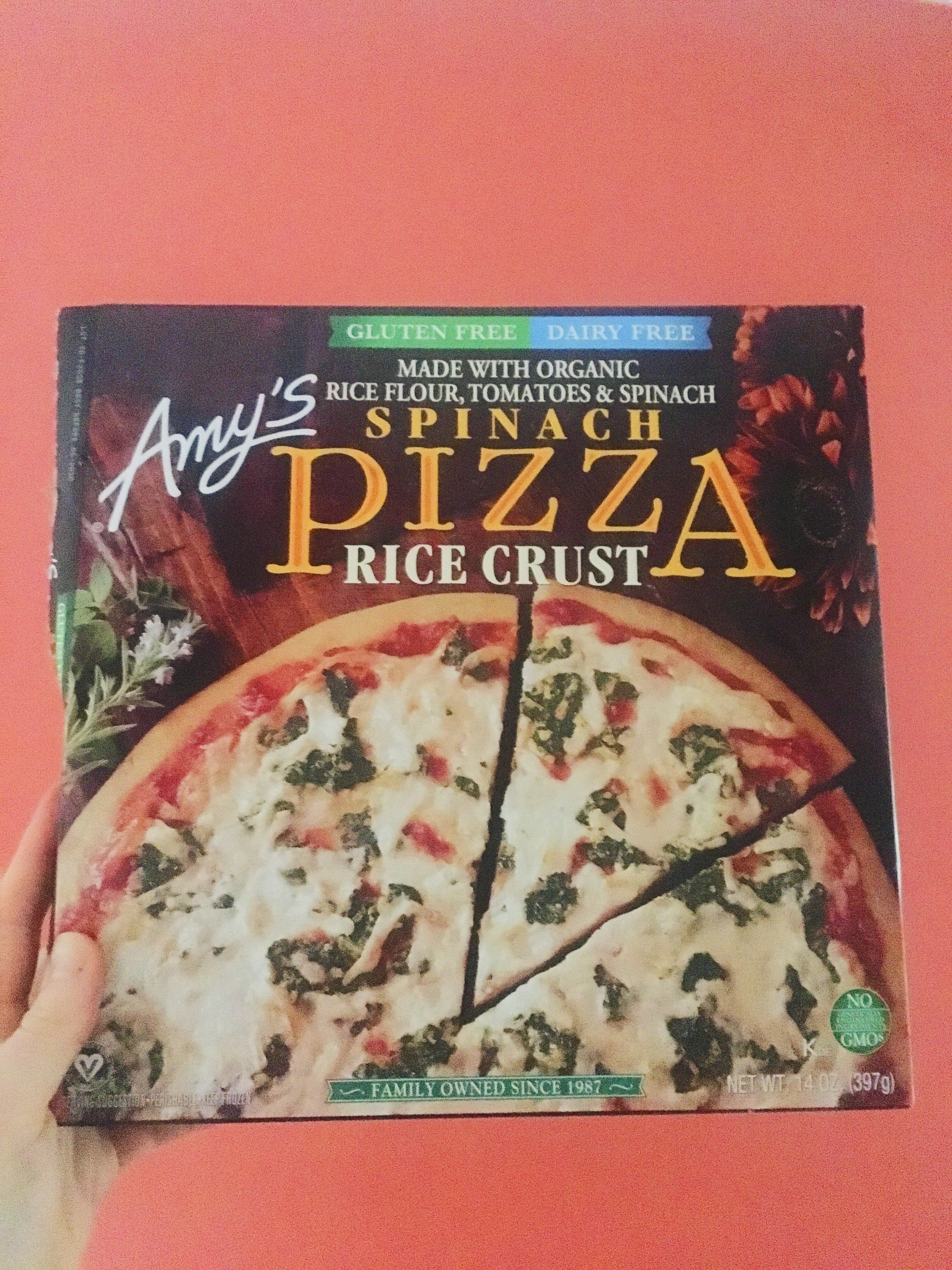 Amy S Vegan Spinach Pizza Review Is It Too Much To Ask That My Dinner By Heids Medium
