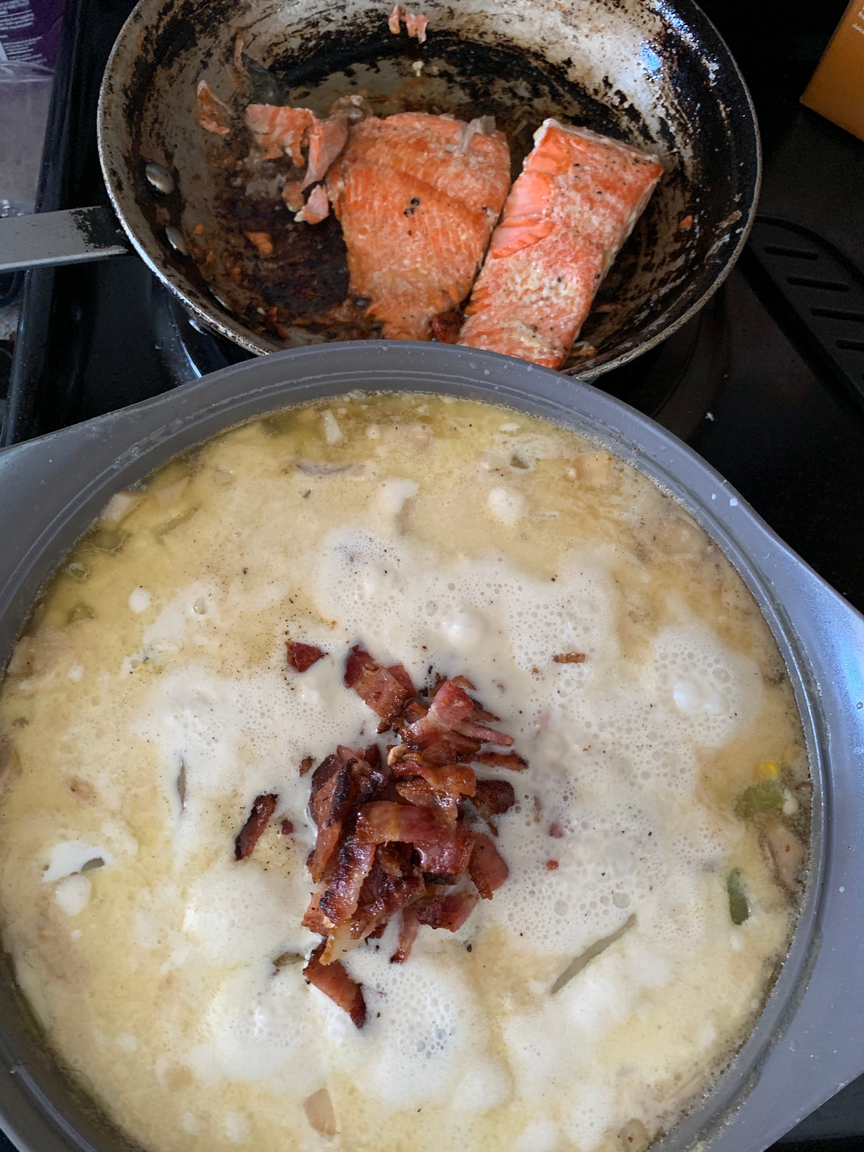CulinaryTherapy The Proper Modern’s Salmon Chowder by Sweet Lychee