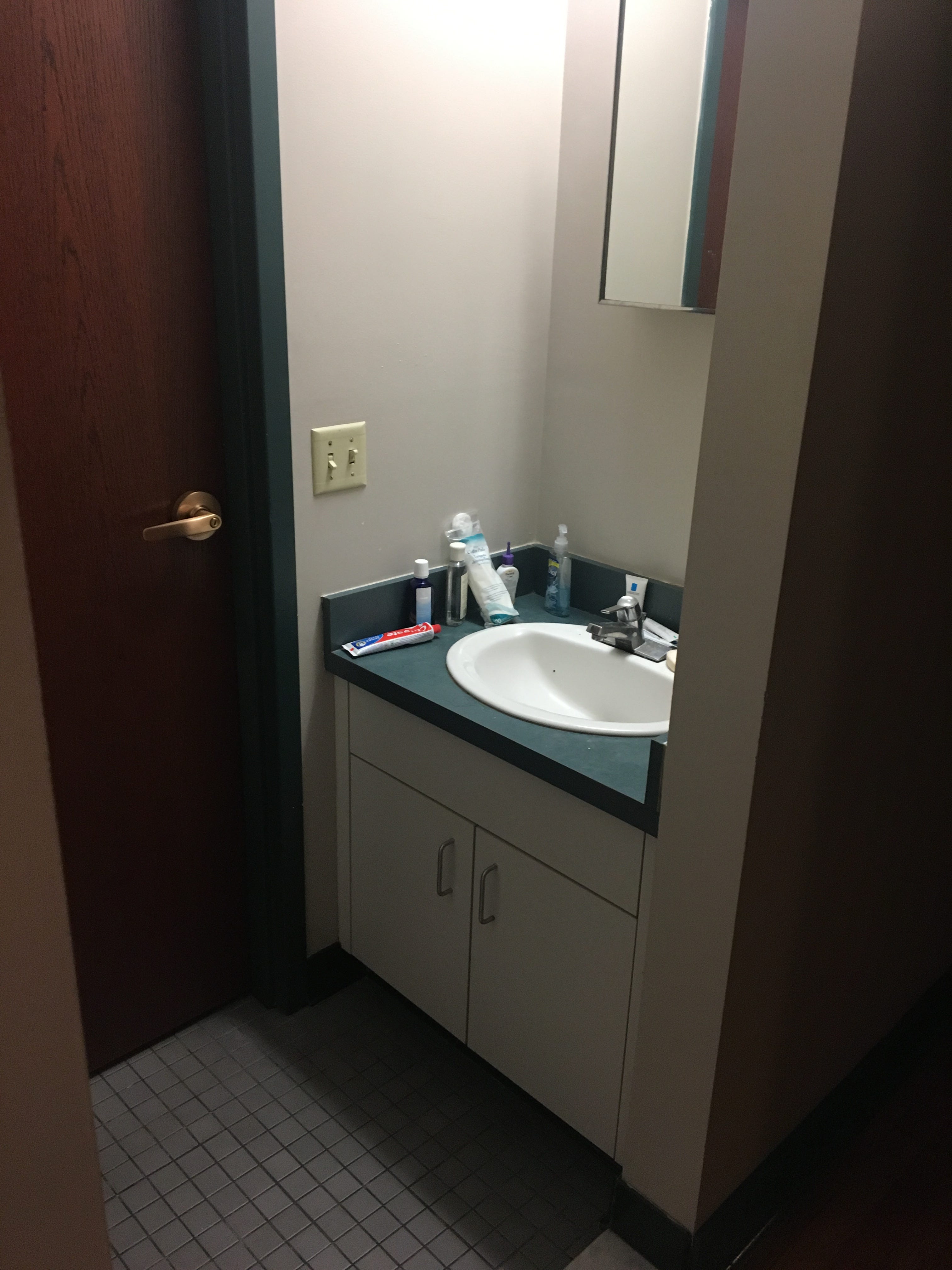 College dorm shower Telegraph