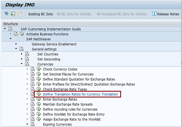 SAP FI — Maintain Currency Translation Ratios | OBBS | by Feyza DERİNOĞLU |  Medium