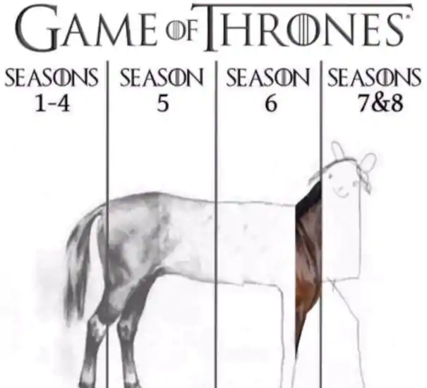 our generation black and white horse