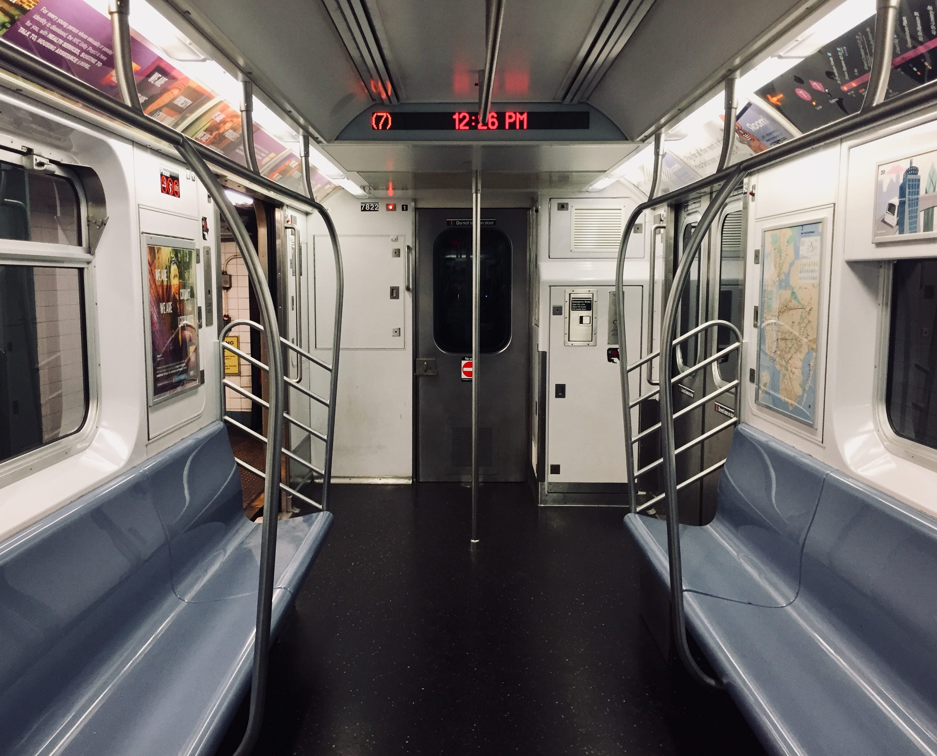 The Magic of an Empty NYC Subway Car Chris6d Medium