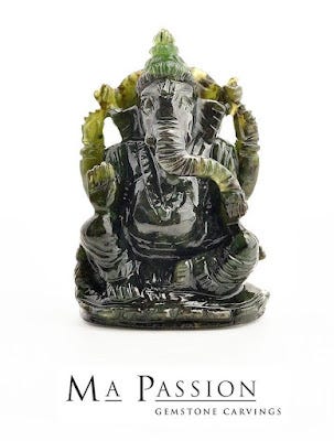gemstone carvings
