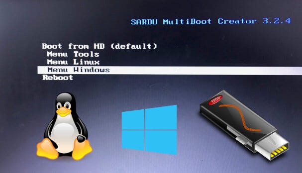 5 Tools to Create Multiboot USB — Linux and Windows ISOs Supported | by  LinuxBabe | Medium