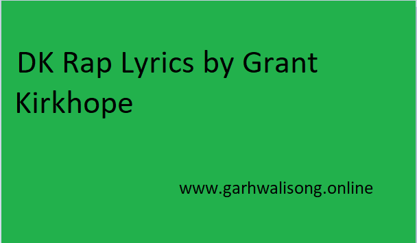 Dk Rap Lyrics By Grant Kirkhope English Lyrics Online By Manish Dangwal Medium Dk Rap Lyrics By Grant Kirkhope English Lyrics Online By Manish Dangwal Medium