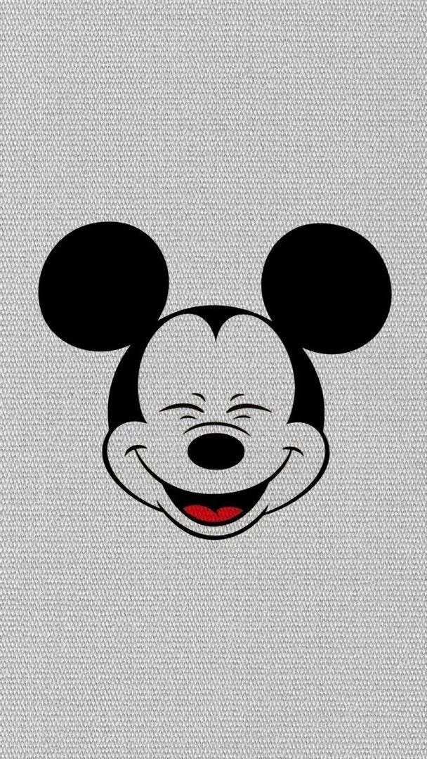ミッキーマウス クラシック にっこり By Iphone Wallpaper Medium