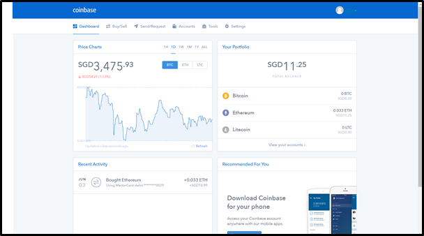 How to move ethereum from coinbase current value of litecoin