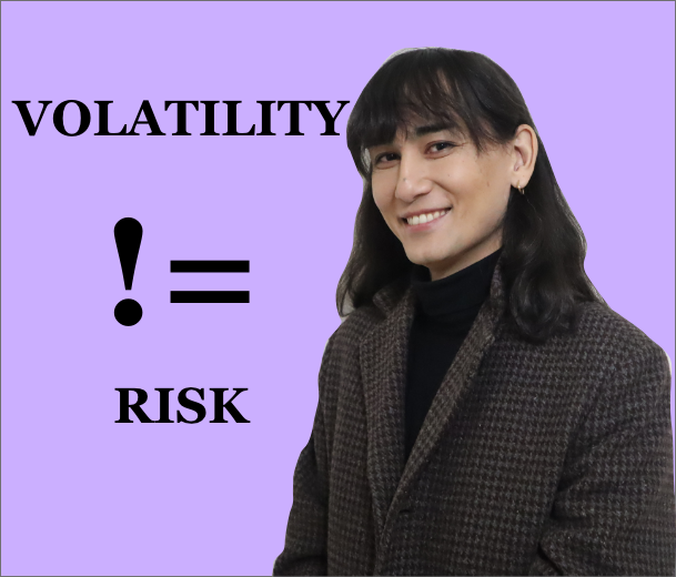 Stock volatility is not equal to risk or how to manage and measure the ...