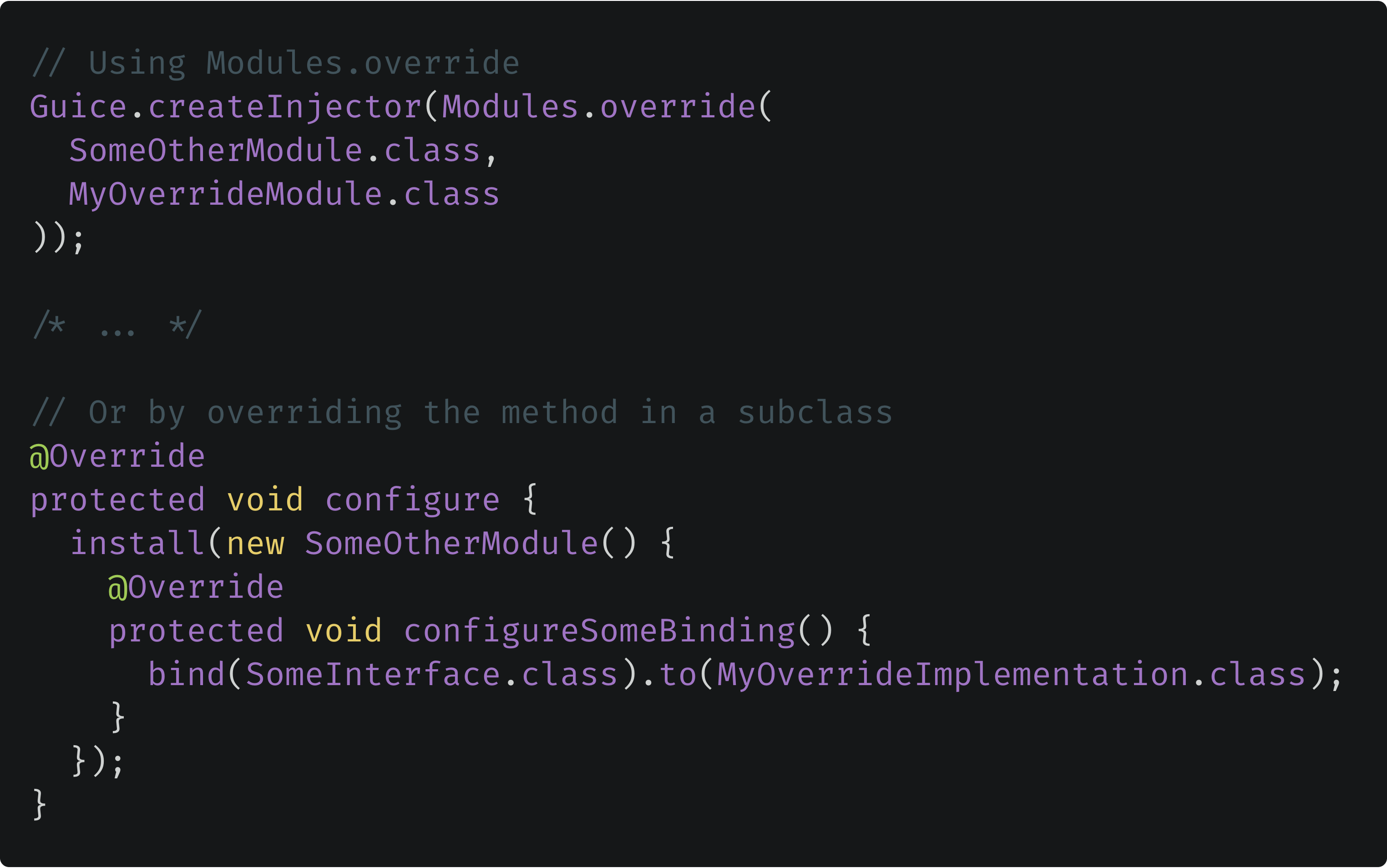 Spring Inversion of Control vs Guice Dependency Injection