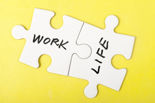 work-life balance how puzzle image