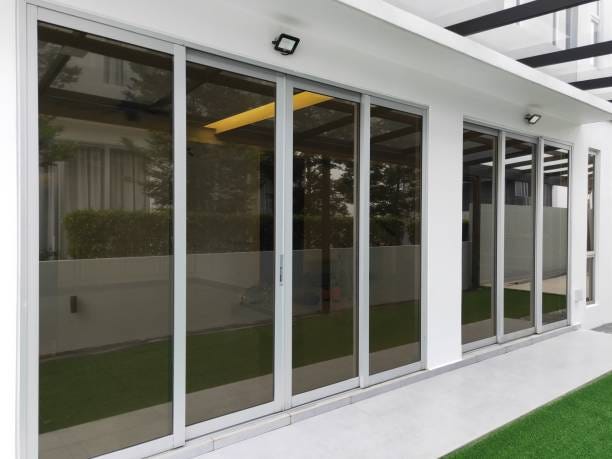 Tinted glass window for home