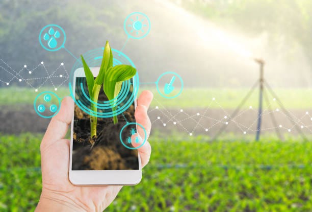 Konsep Smart Farming Berbasis IoT Verbasis Aplikasi