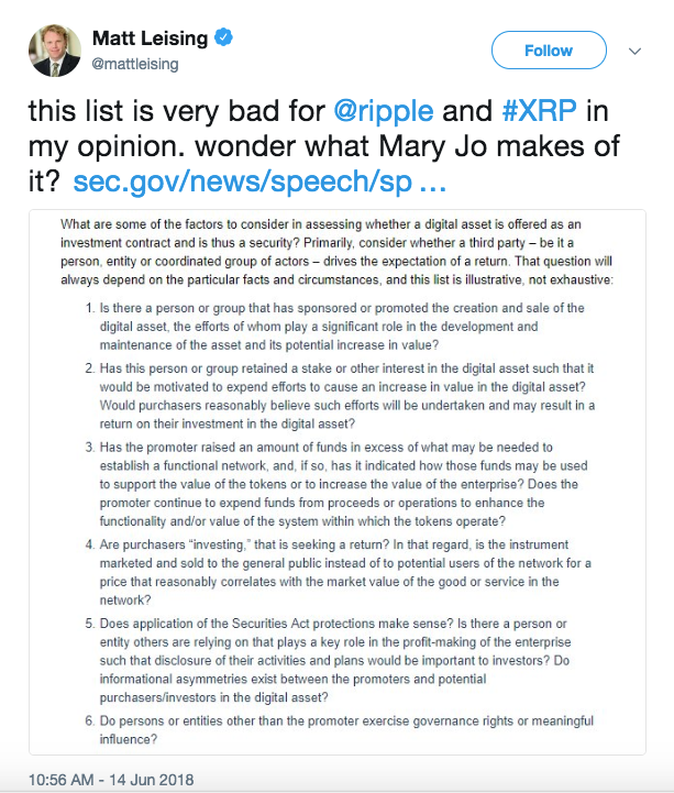 Is Ripple Xrp A Security Is Ripple Xrp A Security That S A By Coin Savage Medium