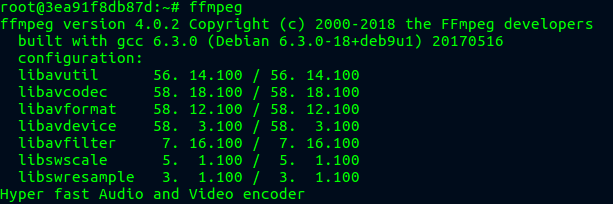 Ffmpeg Latest In Docker Or Ubuntu 16 04 By Ratul Basak Medium