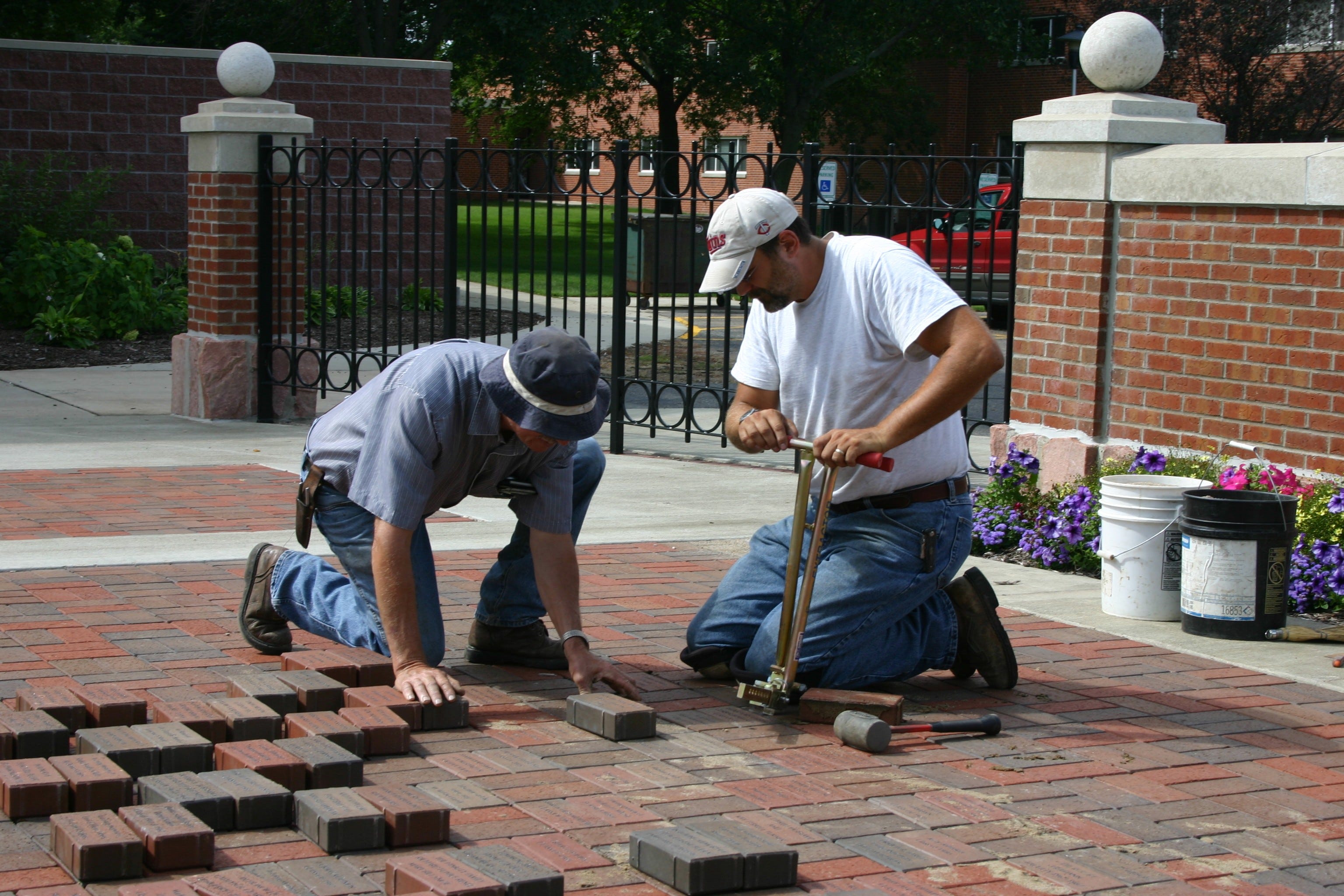 brick paving