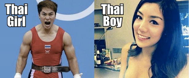 Thai ladyboy meme