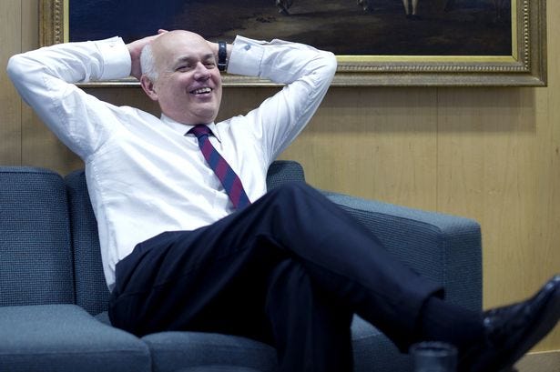 Dear Sir Iain Duncan Smith Knight Commander Of The Most Excellent Order Of The British Empire By Alatenumo Medium