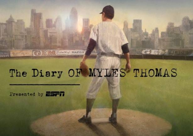  1927 The Diary Of Myles Thomas Is An Ambitious Season long Real 