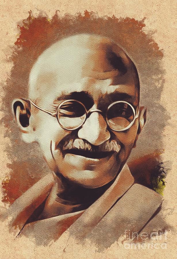 Mahatma Gandhi: A Man of Peace, Never Allowed To Rest In Peace | by Sharvinlouis | Medium