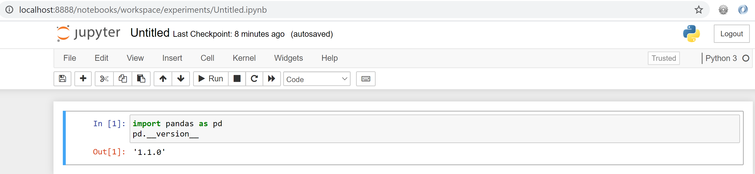 Configuring Jupyter Notebook in Windows Subsystem Linux (WSL2) by