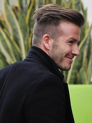 How To Get David Beckhams Undercut Haircut 27 David Beckham