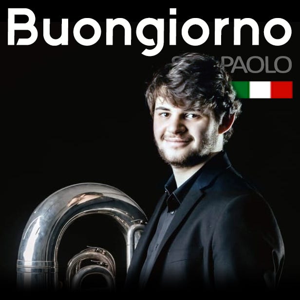 Gianmario Strappati Il Giro Del Mondo Con La Tuba By Buongiorno San Paolo Medium