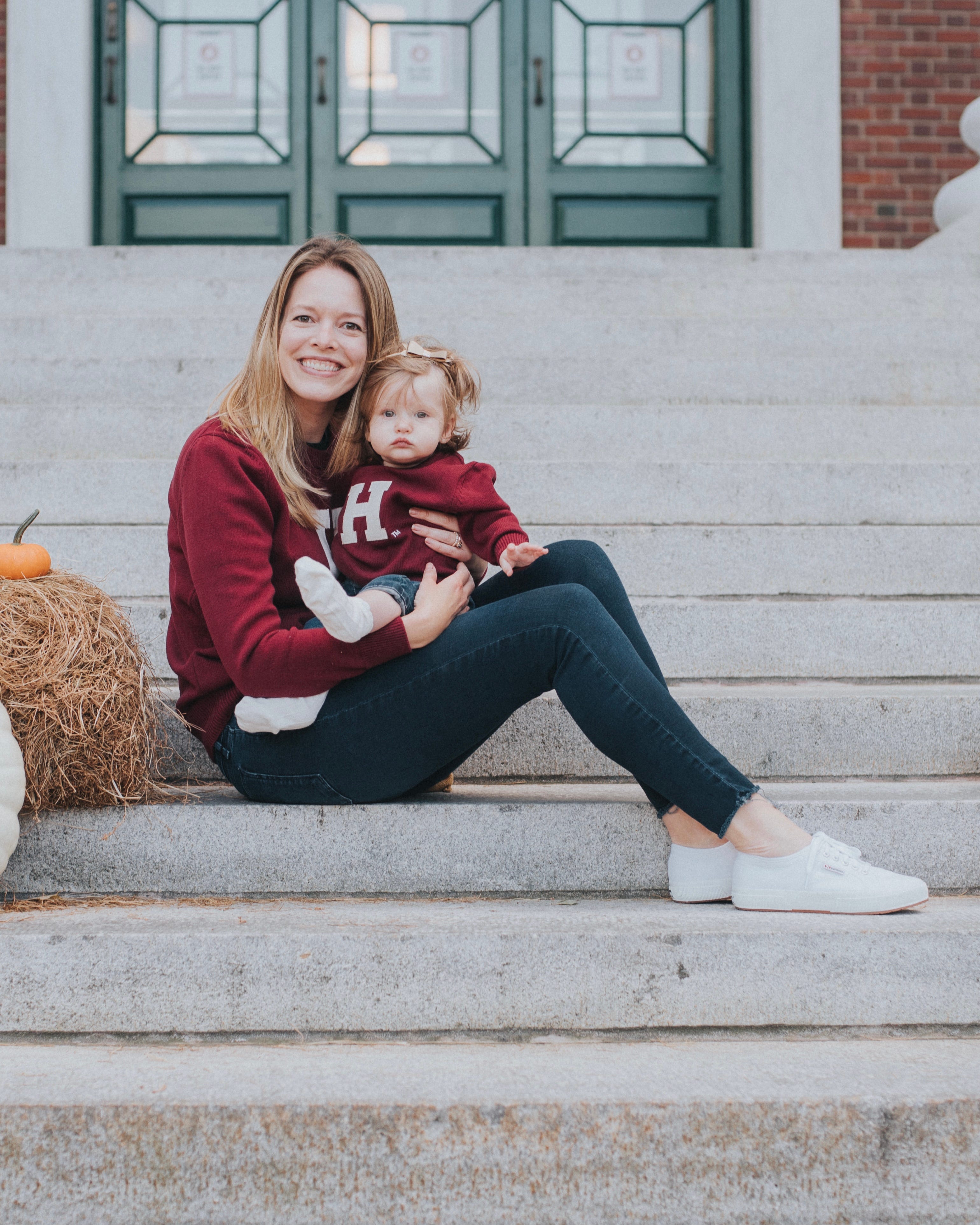 Sally Sorte and her daughter, Olivia.