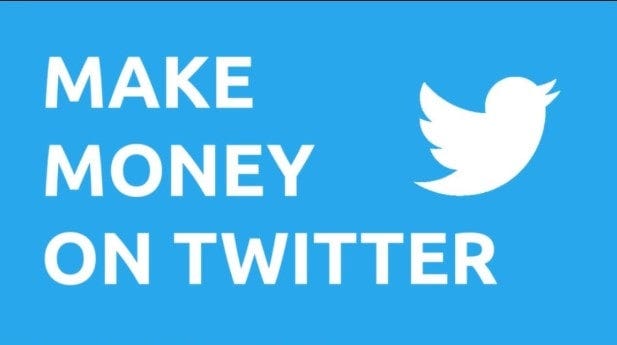 how to make money on twitter free