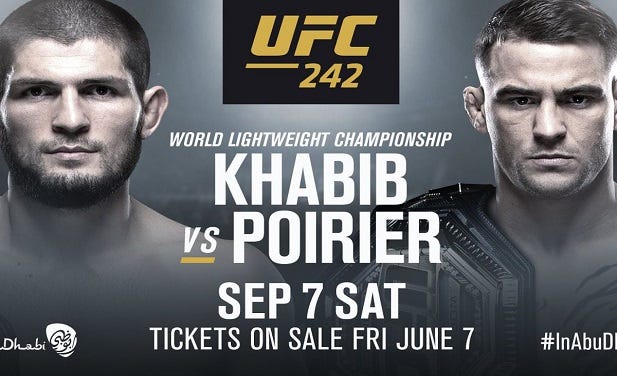 ufc 242 online stream