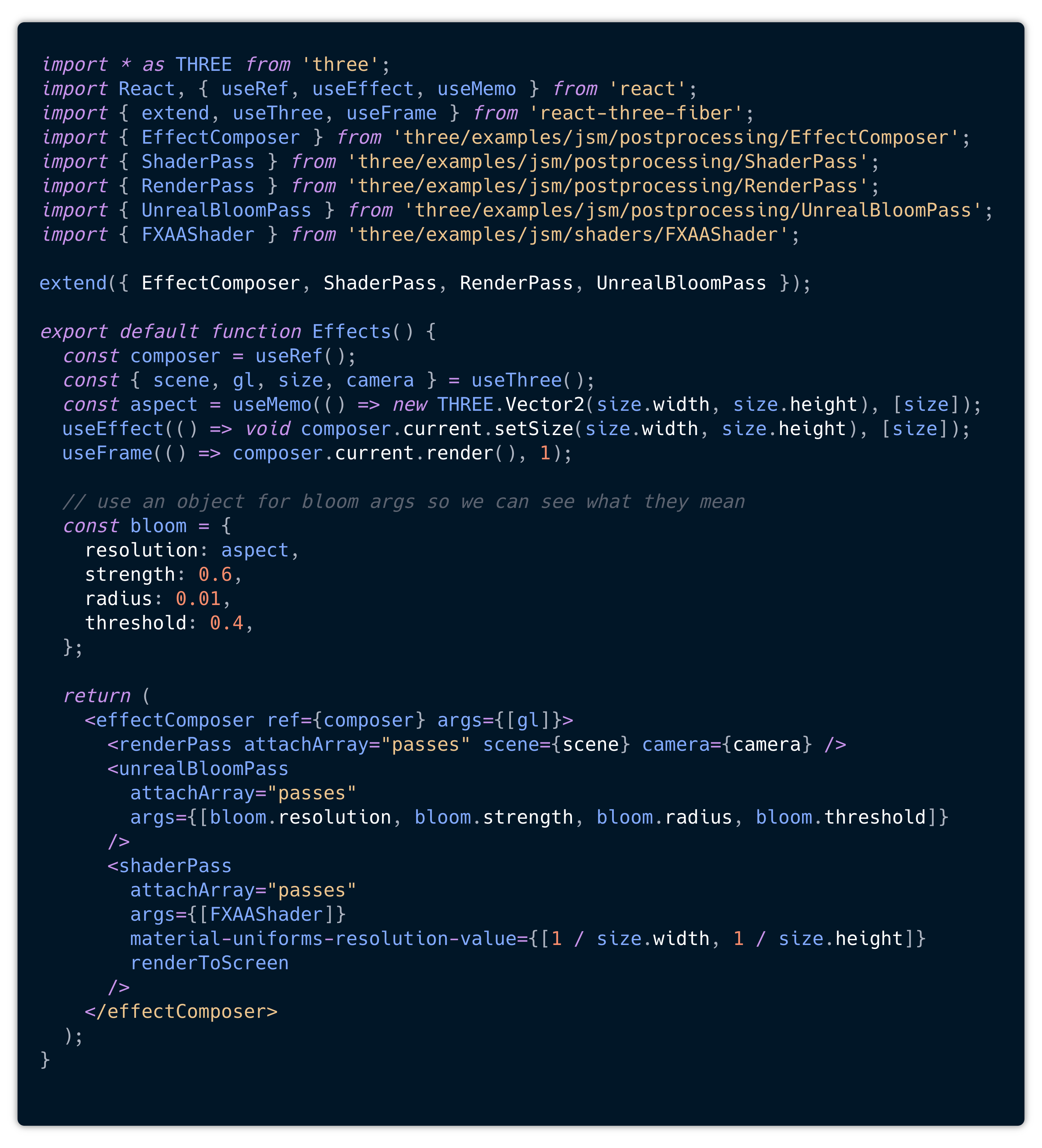 3D Data Visualization with React and Three.js | by Peter Beshai ...
