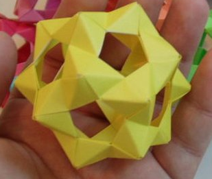 Modular Origami Balls And Polyhedra Folded By Michał Kosmulski