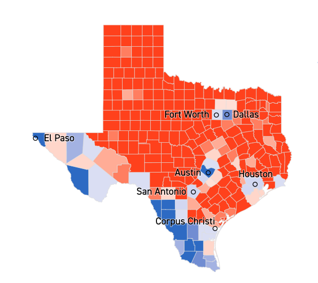 Is Texas Really Becoming A Swing State Ashlynn Bryant