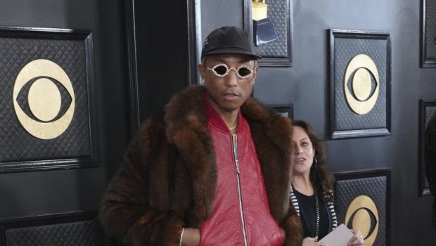 Pharrell Williams named as creative director of Louis Vuitton menswear
