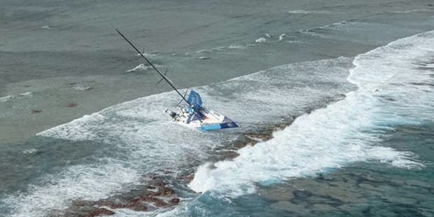 vestas sailboat crash