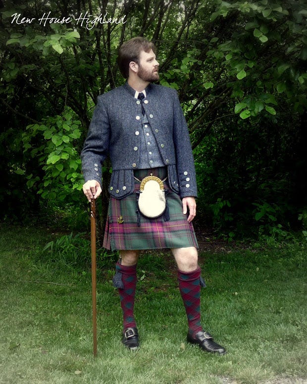 formal kilt outfit