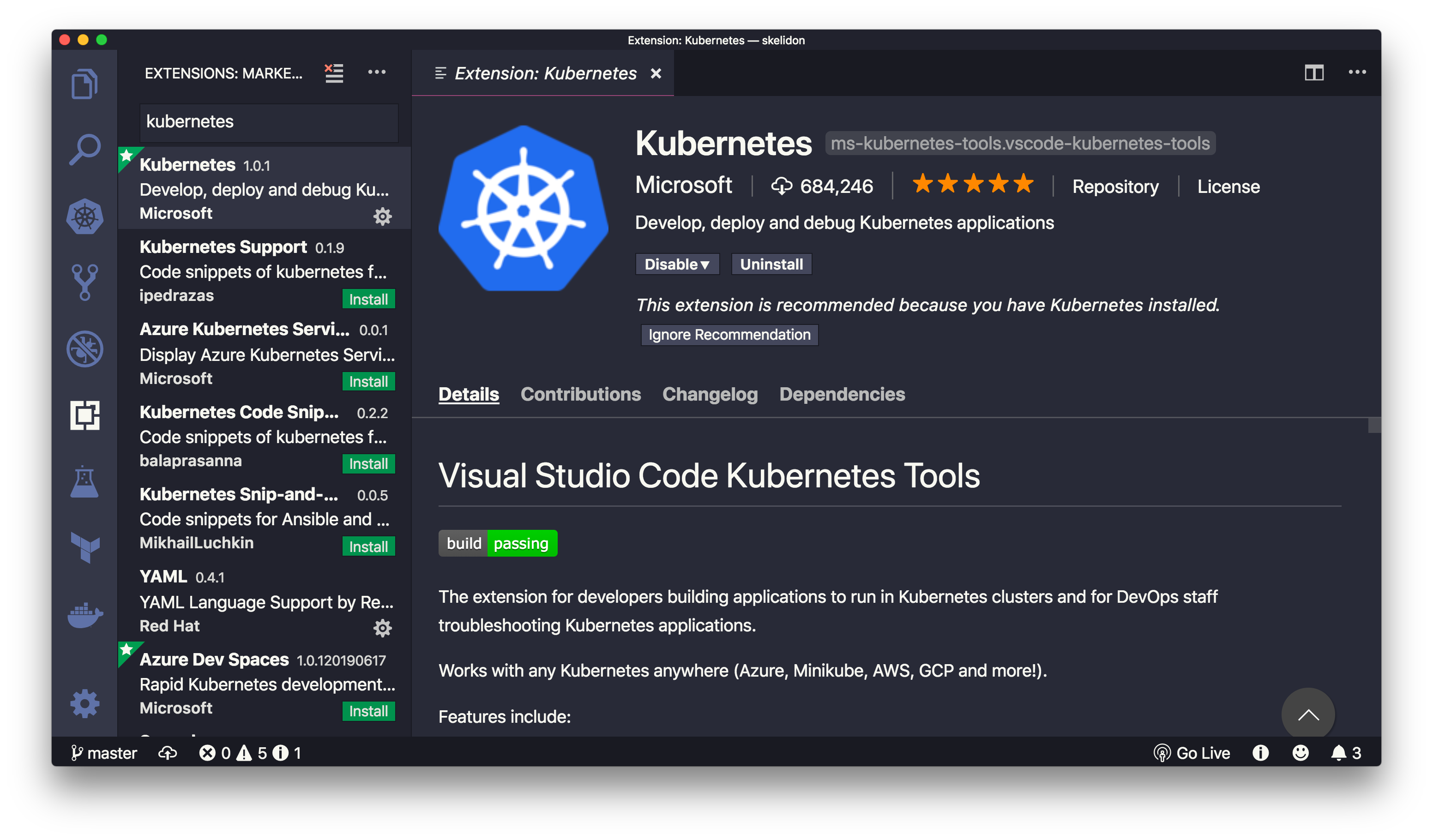 Simplified Development — Visual Studio Code Tools
