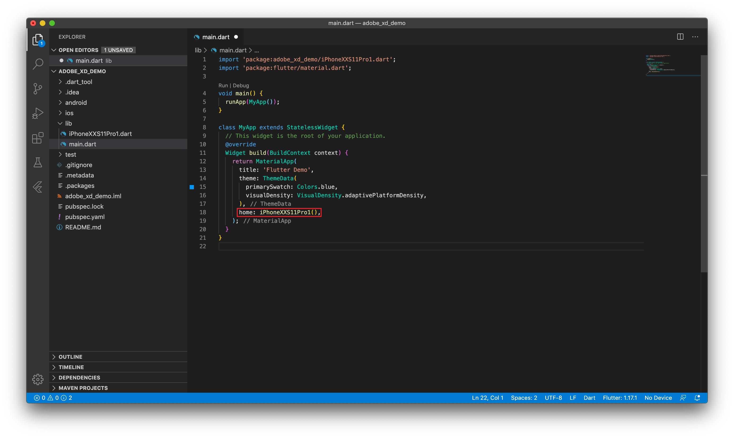 Convert Your Adobe Xd Design To Flutter Codes By Jan Salvador Sebastian Medium