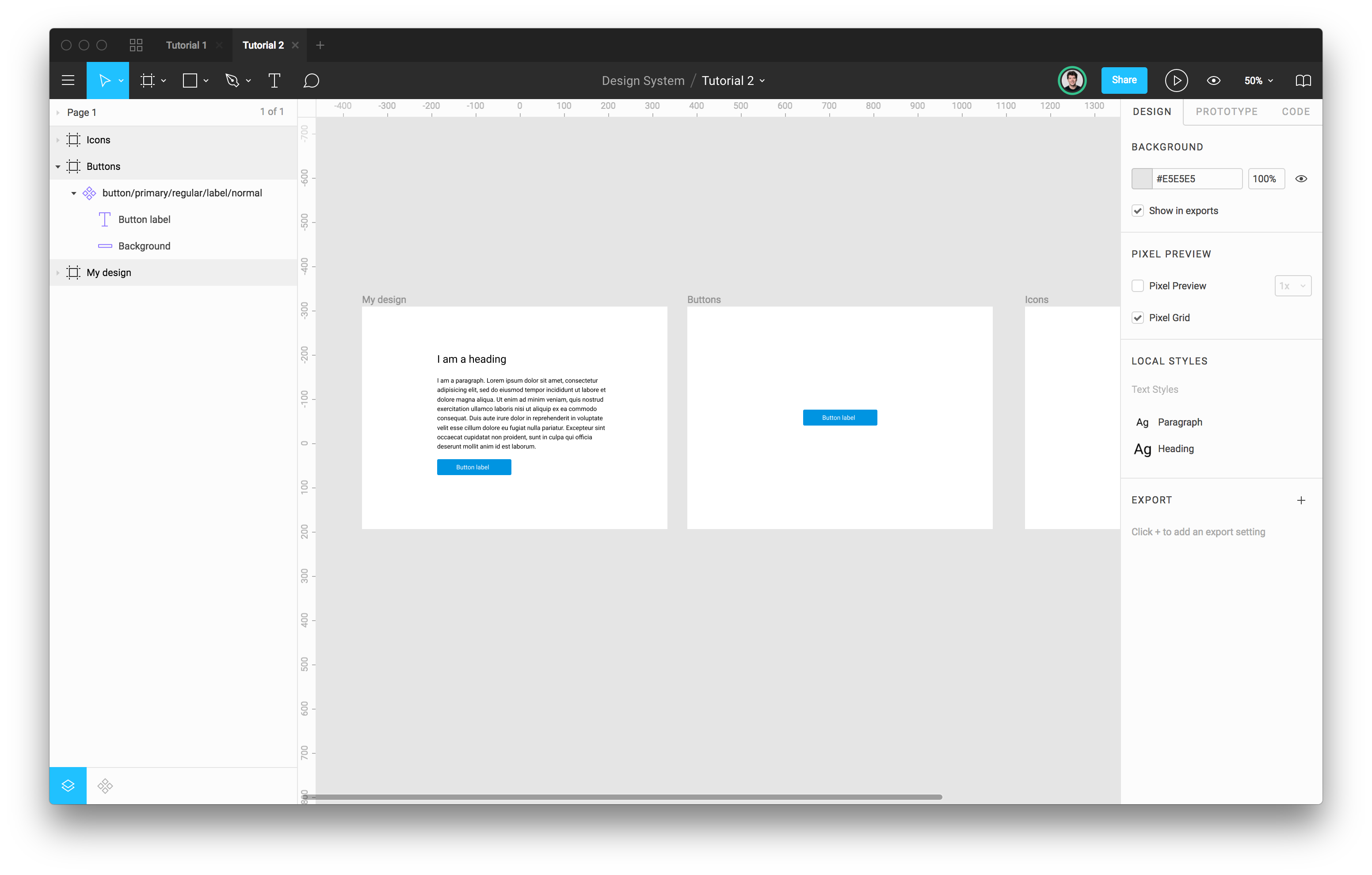 Creating a design system in figma tutorial 2 by johan ronsse medium