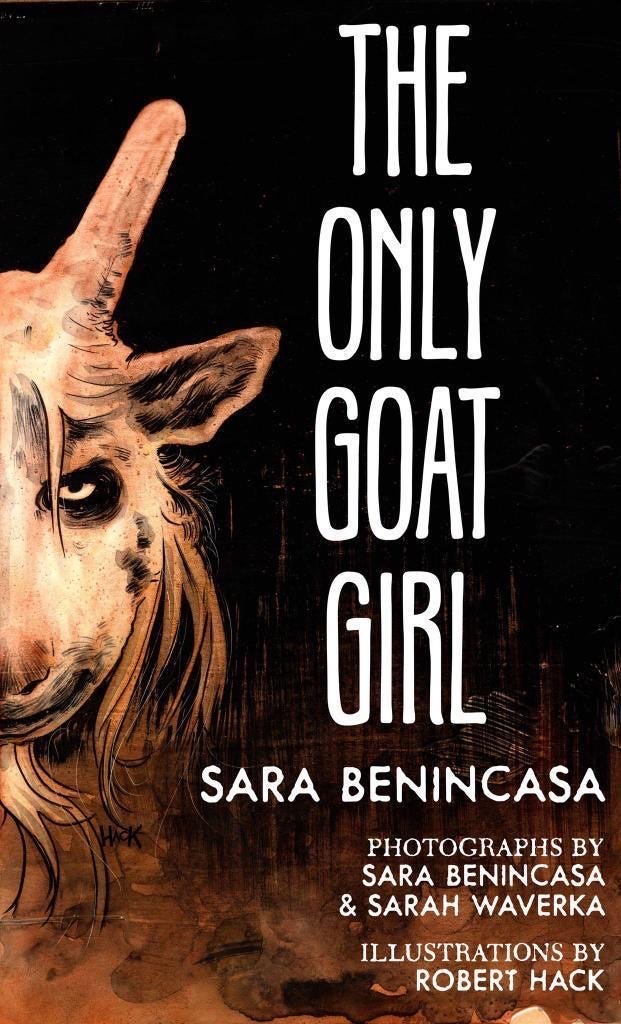 The Only Goat Girl. The experiments didn't hurt, usually. | by Sara  Benincasa | Medium