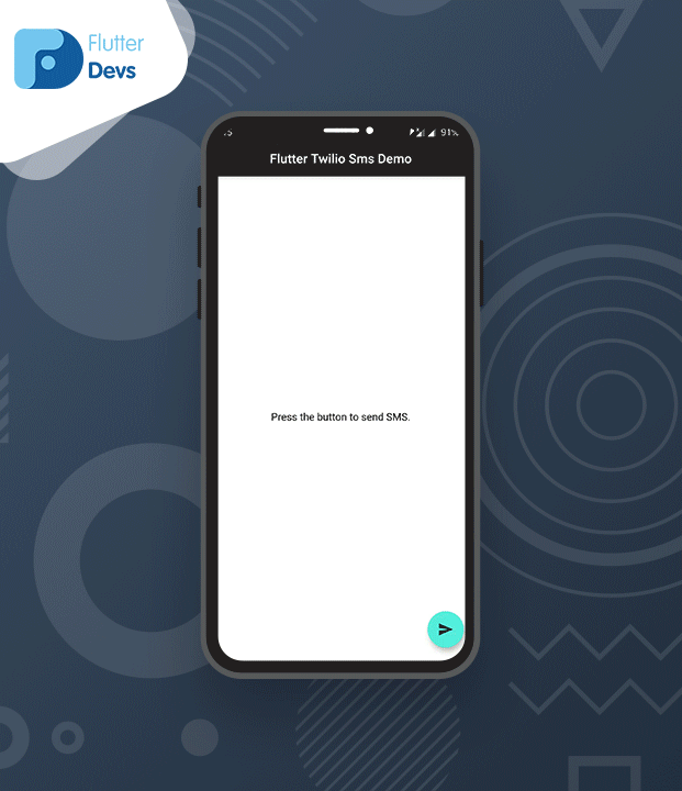 Sms Using Twilio In Flutter