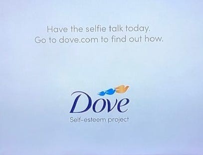 Dove's Selfie Talk TV Commercial Uses a Pretty Model | by Lorrae G. | Medium