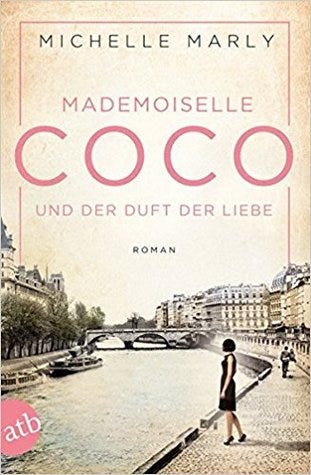 Image of cover of the novel Mademoiselle Coco und der Duft der Liebe by Michelle Marly