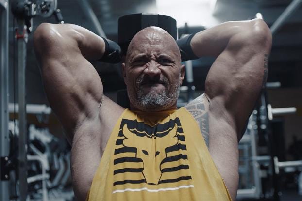 dwayne johnson under armour collection
