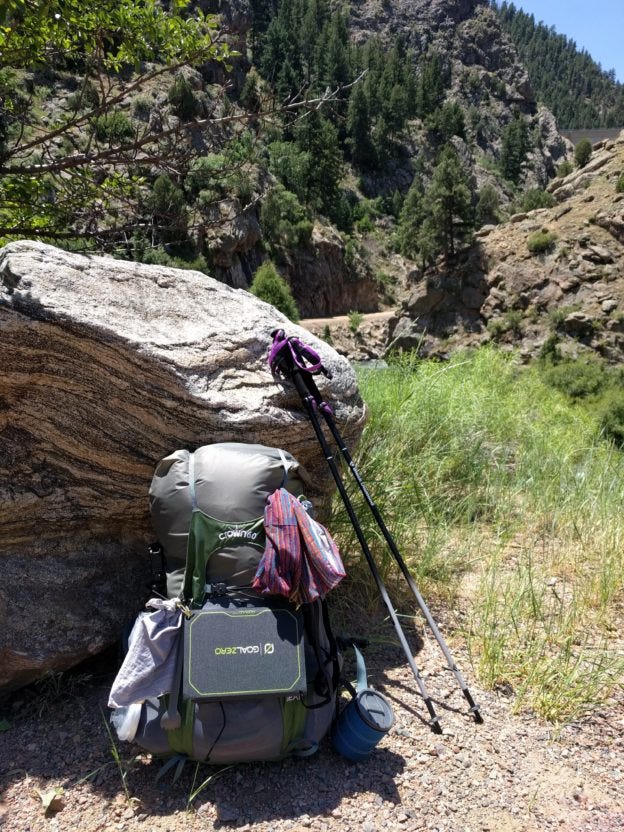 colorado trail thru hike gear list