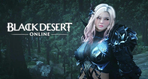 black desert online character creation blue screen