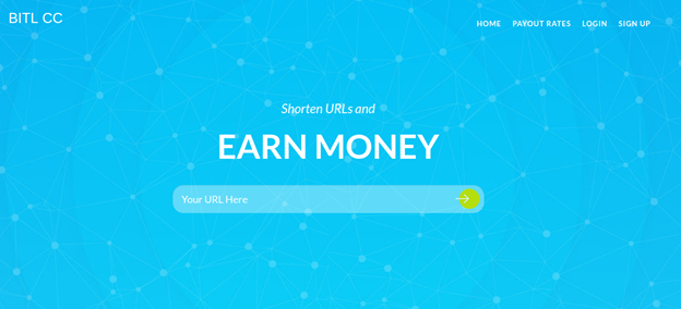 Home page of bitl.ccwhere you can simply join and earn money.