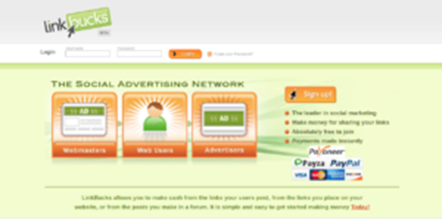 Home page where you can simply join and earn money.